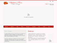 Tablet Screenshot of americonevescadeiras.com.br